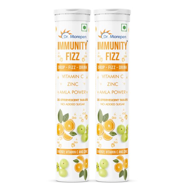 Dr Morepen Immunity Fizz Effervescent Tablets Pack of 2 Dr Morepen Immunity Fizz Effervescent Tablets Pack of 2
