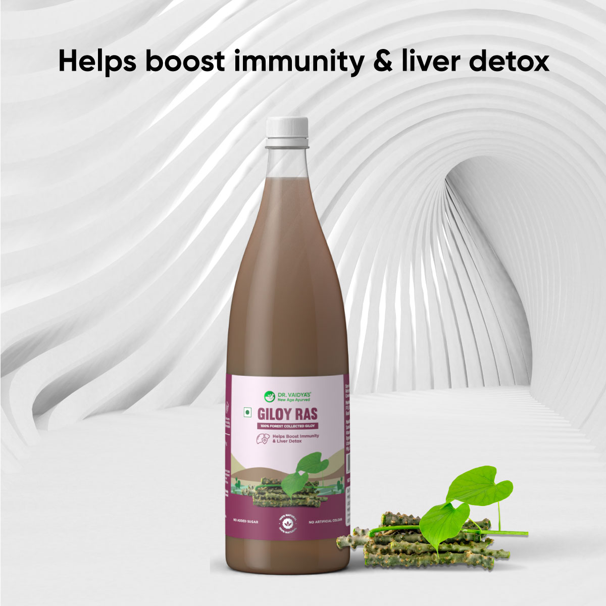 Dr Vaidya's Giloy RAS 950ml Juice Cureka