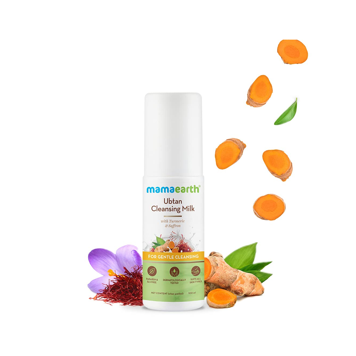 Mamaearth Ubtan Cleansing Milk 100ml Cureka Online Health Care