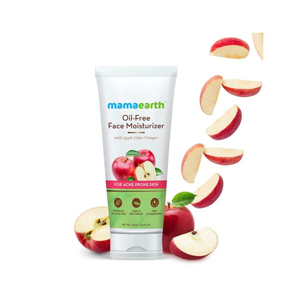 Mamaearth Oil-Free Face Moisturizer with apple cider vinegar