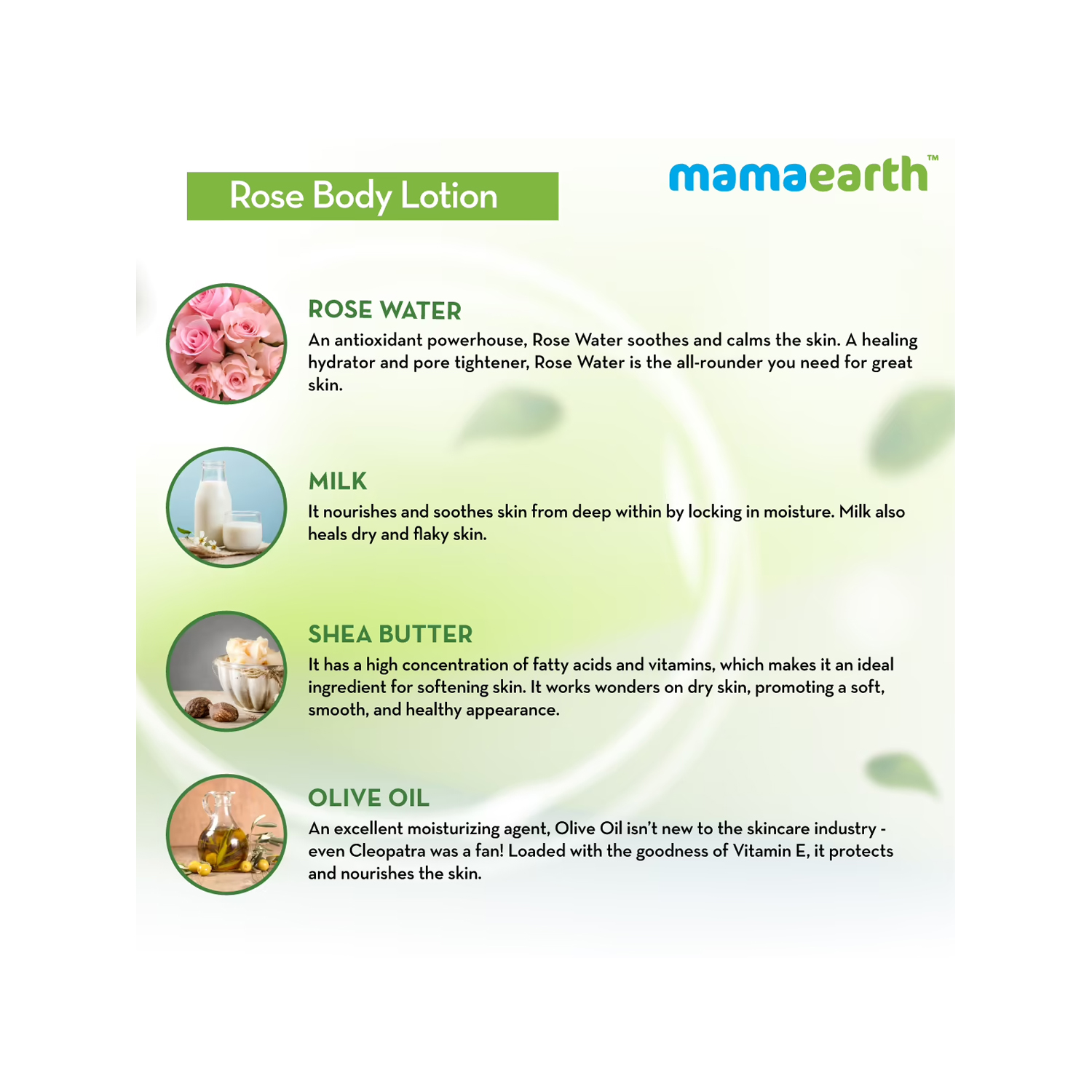 Buy Mamaearth Rose Body Lotion 400ml Cureka