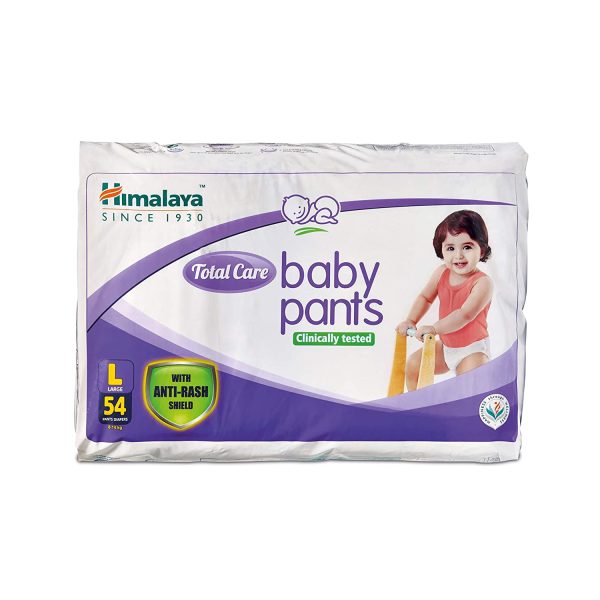 Buy Himalaya Herbal Total Care Baby Pants Style Diapers Extra Large - 54  Pieces & Baby Wipes - 72 Pieces Online at Firstcry.com