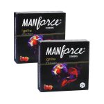 Manforce Ignite Condoms Apple-Peach Flavoured 3 Condoms in 1 Pack – (Pack of 2)