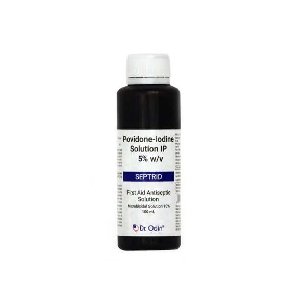  Septrid – Povidone Iodine Solution 5% 100ml - Cureka - Online  Health Care Products Shop