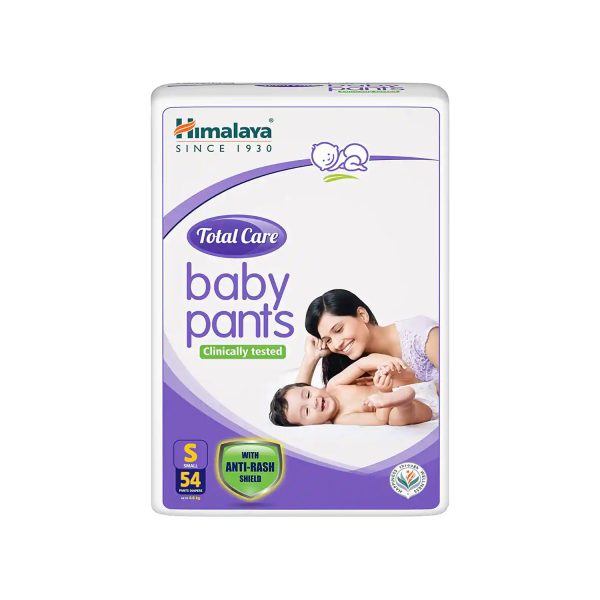 Himalaya Total Care Baby Pants Diapers Small (up to 7 Kg) 54 Diapers