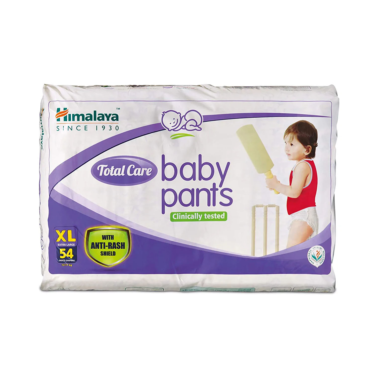 Himalaya Total Care Baby Pants Diapers XL (for 12 17 Kg) 54 Diapers