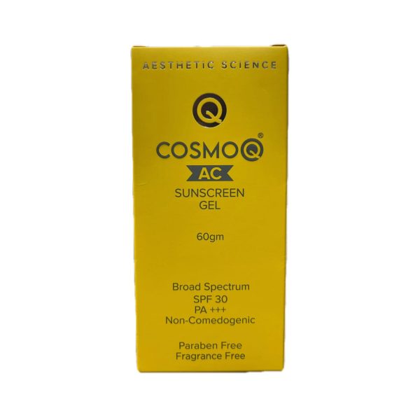 COSMOQ AC SPF 30 PA+++ Sunscreen Gel- 60 gm