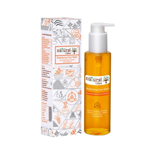 Natural Vibes Vitamin C Brightening Face Wash 120ml