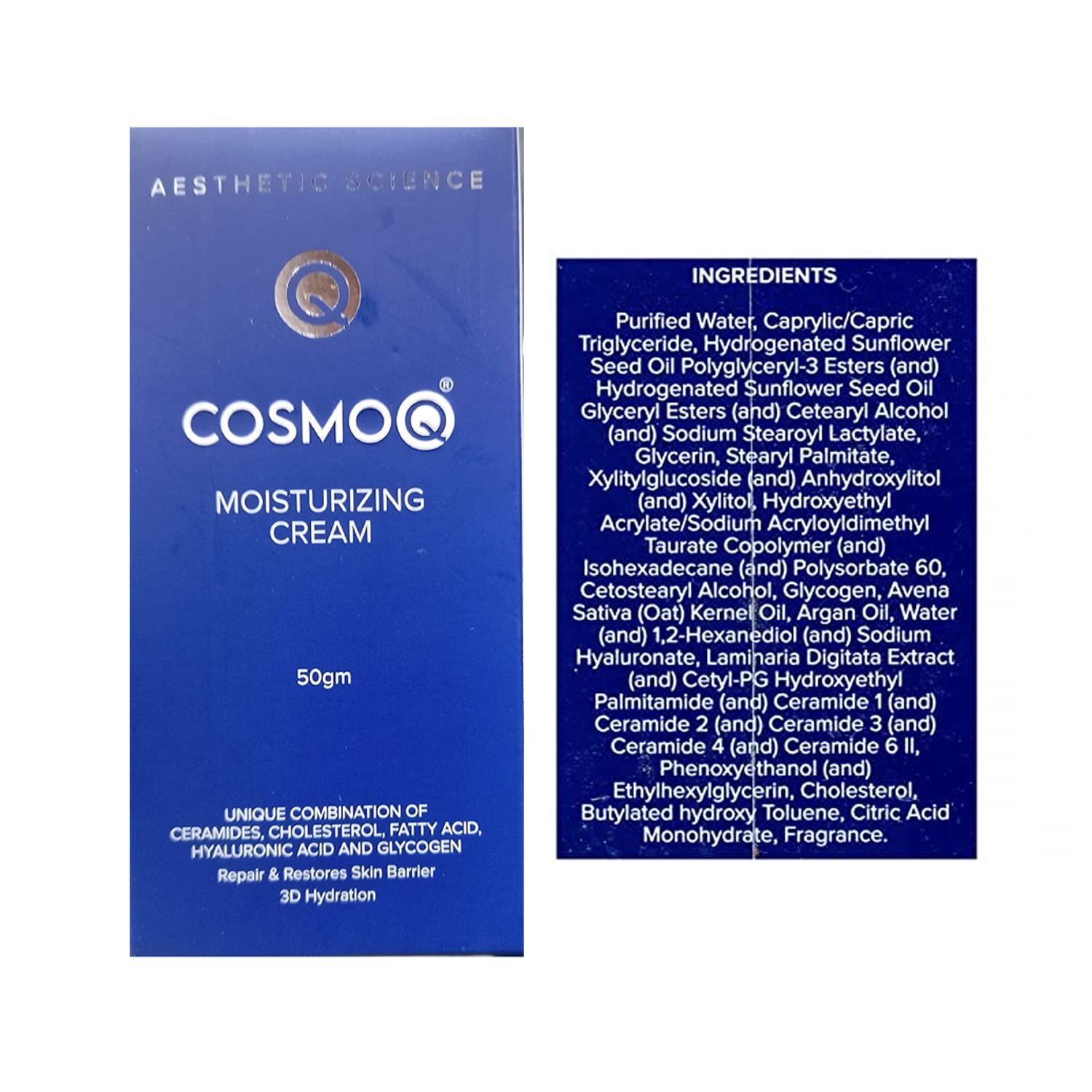 CosmoQ Moisturizing Cream 50g Best moisturizer for dry skin