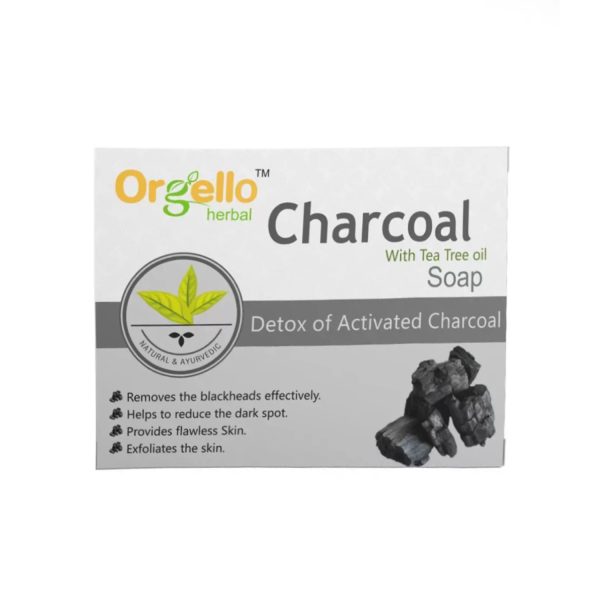Orgello Charcoal Body Soap 100gm