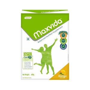 Maxvida Balanced Nutrition for Adults – Mango Flavour 400g