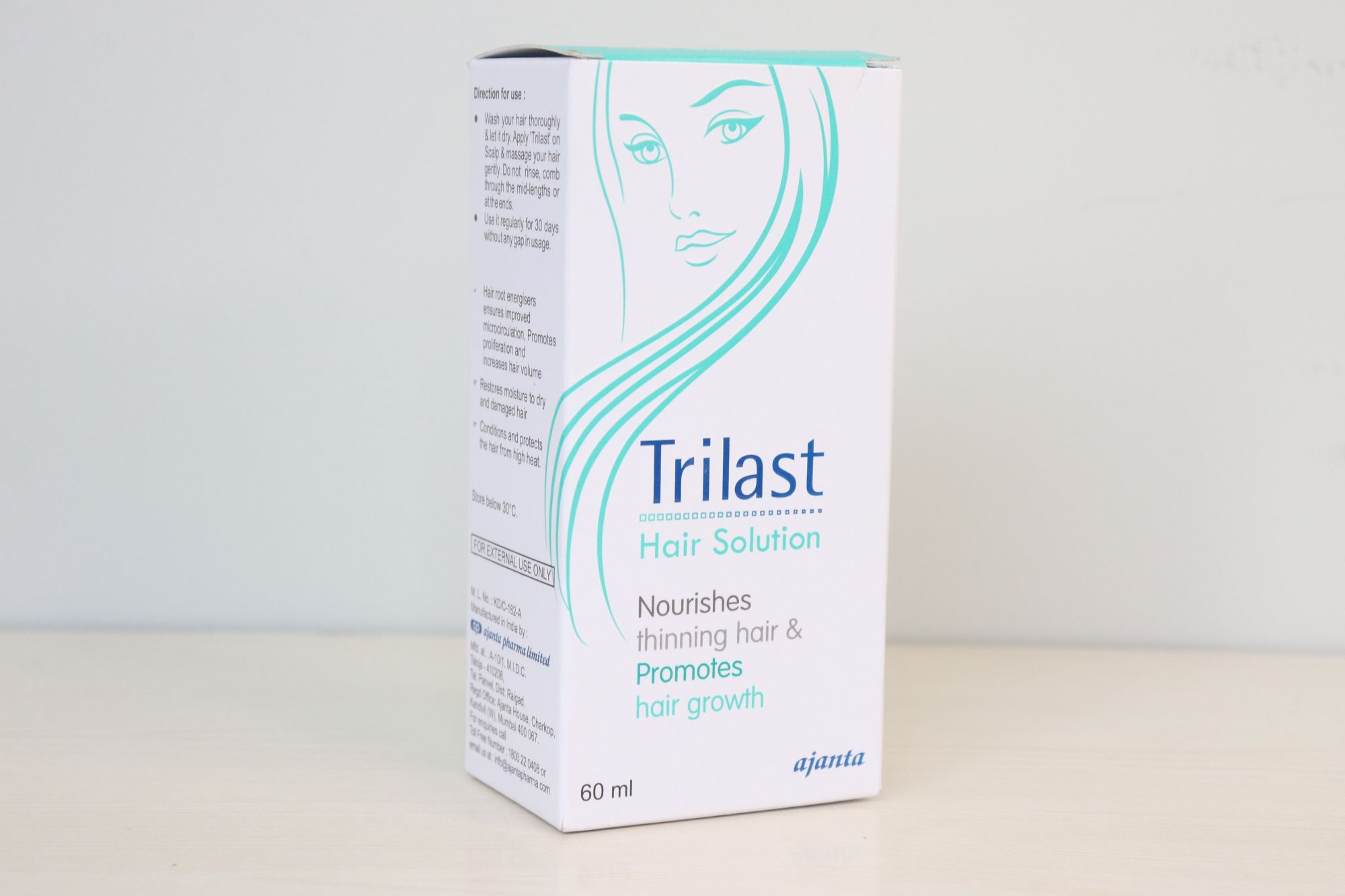 Trilast Hair Solution - 60ml - Cureka - Online Health Care Products Shop