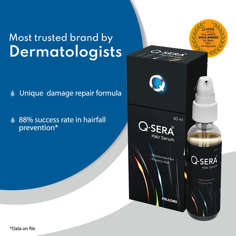 Q-Sera Hair Serum (60ml) - Cureka - Online Health Care Products Shop Q-Sera Hair Serum (60ml) - Cureka - Online Health Care Products Shop