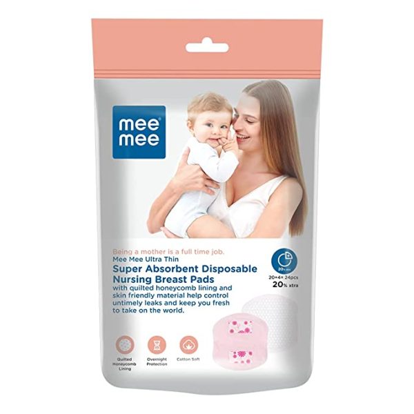 Mee Mee Ultra Thin Super Absorbent Disposable Nursing Breast Pads