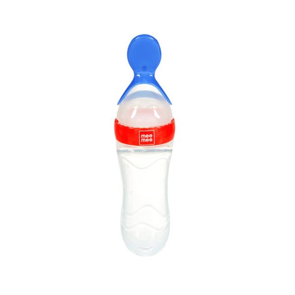 Mee Mee Squeezy Silicone Food Feeder With Stand