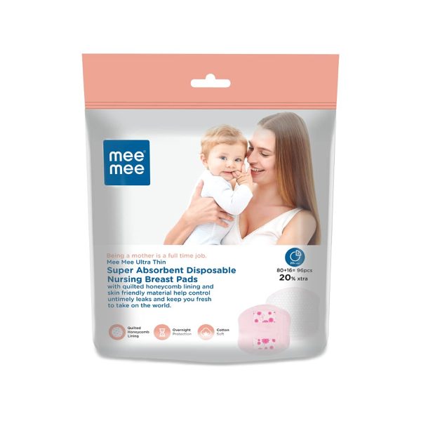 Mee Mee Ultra Thin Super Absorbent Disposable Nursing Breast Pads