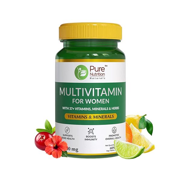 Pure Nutrition Multivitamin For Women (60 Veg Capsules)
