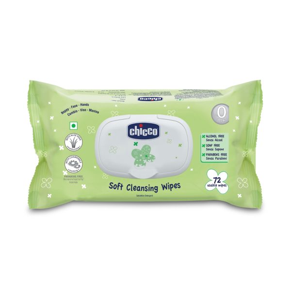Chicco Cleansing Wipes (FLIPTOP) 72pcs