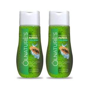 Olnature’s Exfoliating Papaya Face Wash -100ml (Pack of 2)