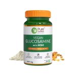 Pure Nutrition Vegan Glucosamine with MSM (60 Veg Capsules)