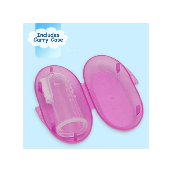 LuvLap Baby Finger ToothBrush with Case