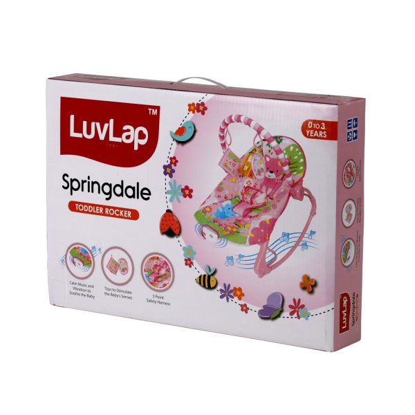 luvlap Springdale Toddler Rocker multicolor