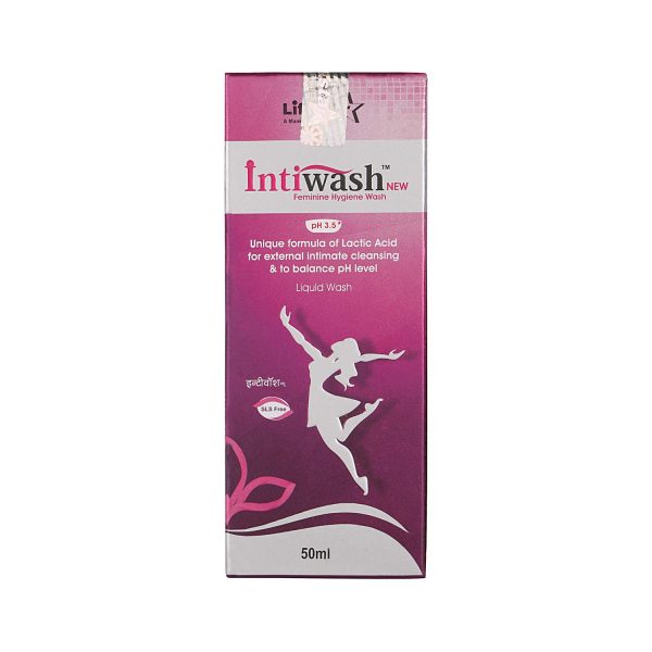 Intiwash New Feminine Hygiene Wash 50ml
