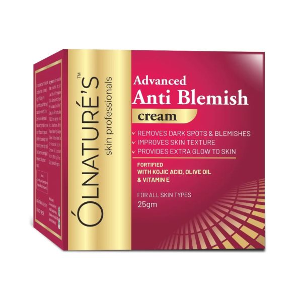 Olnature's Advanced Anti - Blemish Cream 25g - Cureka - Online Health Care  Products Shop