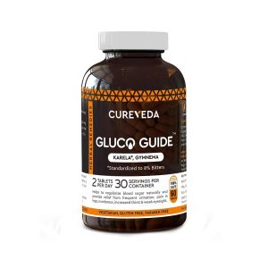 Cureveda Glucoguide (60 Veg Capsules)