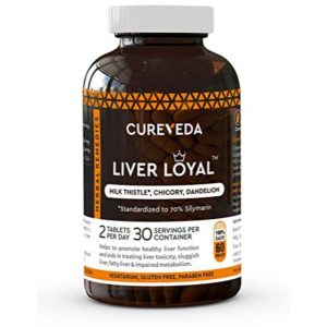 Cureveda Liver Loyal (60 Veg Tablets)