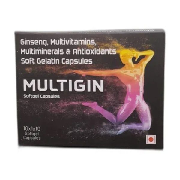 Multigin Softgel Capsules (10×1×10 Caps)