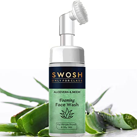 Swosh Aloevera And Neem Foaming Facewash