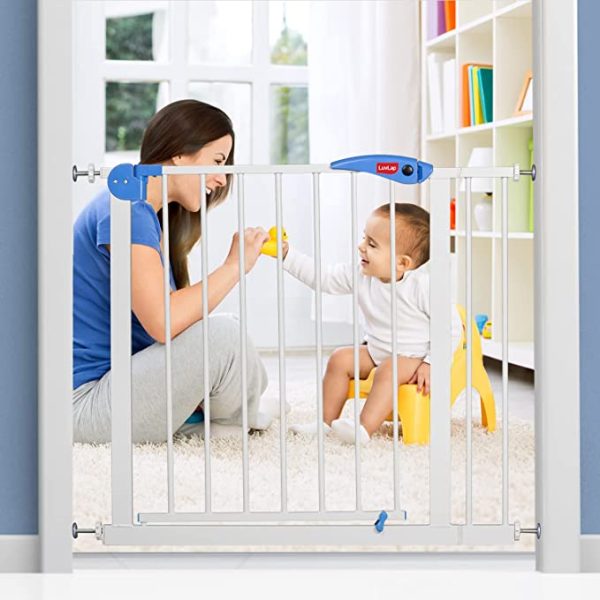 LuvLap Indoor Baby Safety Gate (86 to 95 cm) White