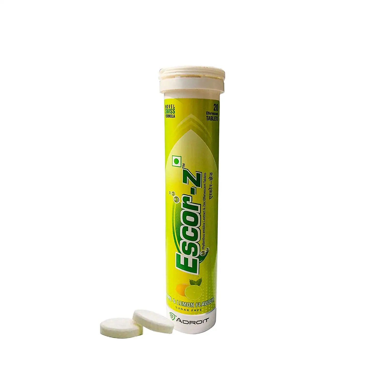 Escor Z 20 Tablets (Lime And Lemon Flavour) Cureka Online Health