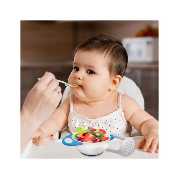 LuvLap Silicone Baby Self Feeding Spoon (green and pink) - Cureka