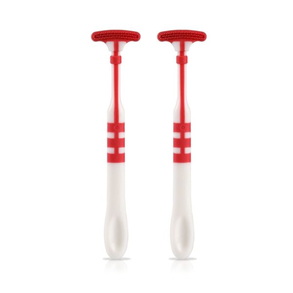 LuvLap Baby Tongue Cleaner Brush (Assorted Colors)
