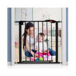 LuvLap Indoor Baby Safety Gate (76 to 85cm) Black