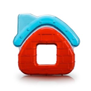 LuvLap Silicone Water Filled Teether (House)