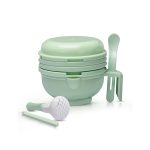 LuvLap 9 in 1 Baby Food Grinding Cum Feeding Bowl