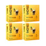 Skore Pina Coloda Flavoured Condoms (3 Condoms in 1 Pack) – Pack of 4