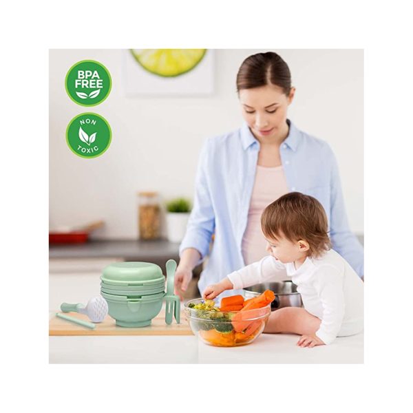 Luvlap 9 in 1 Baby Food Maker Food Grinder Cum Processor (Light