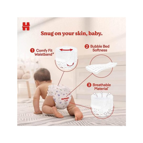 Buy HUGGIES WONDER PANTS SMALL SIZE DIAPERS (5 COUNT) Online & Get Upto 60%  OFF at PharmEasy