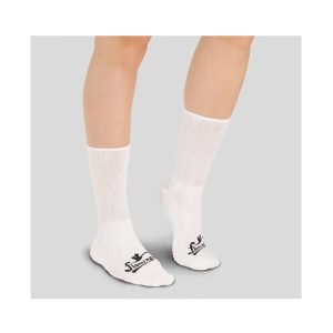 Flamingo Diabetic Socks Off White Color