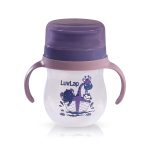 LuvLap 360 Degree Trainer Spout Sipper (240 ml) Purple