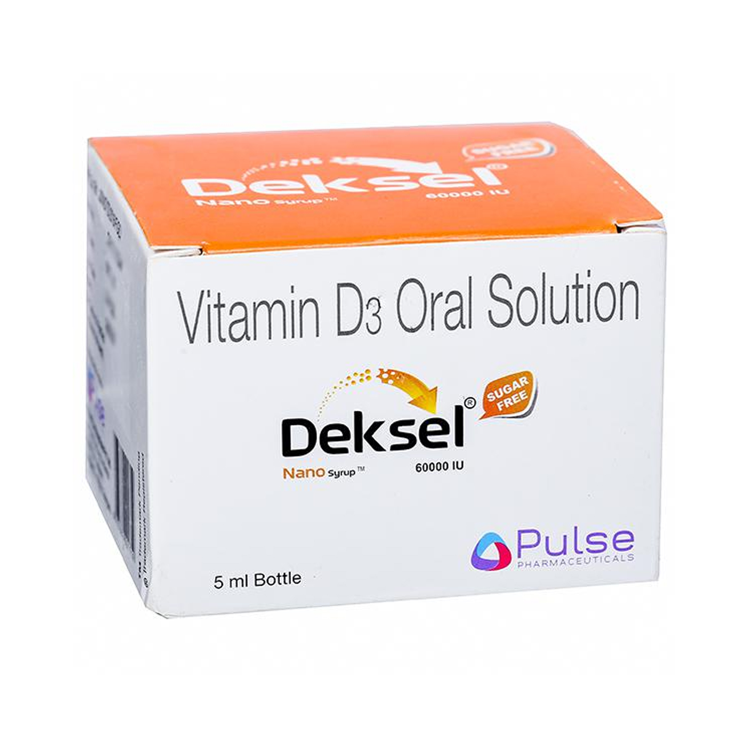 Deksel Vitamin D3 Oral Solution Nano Syrup (5ml) Cureka Online