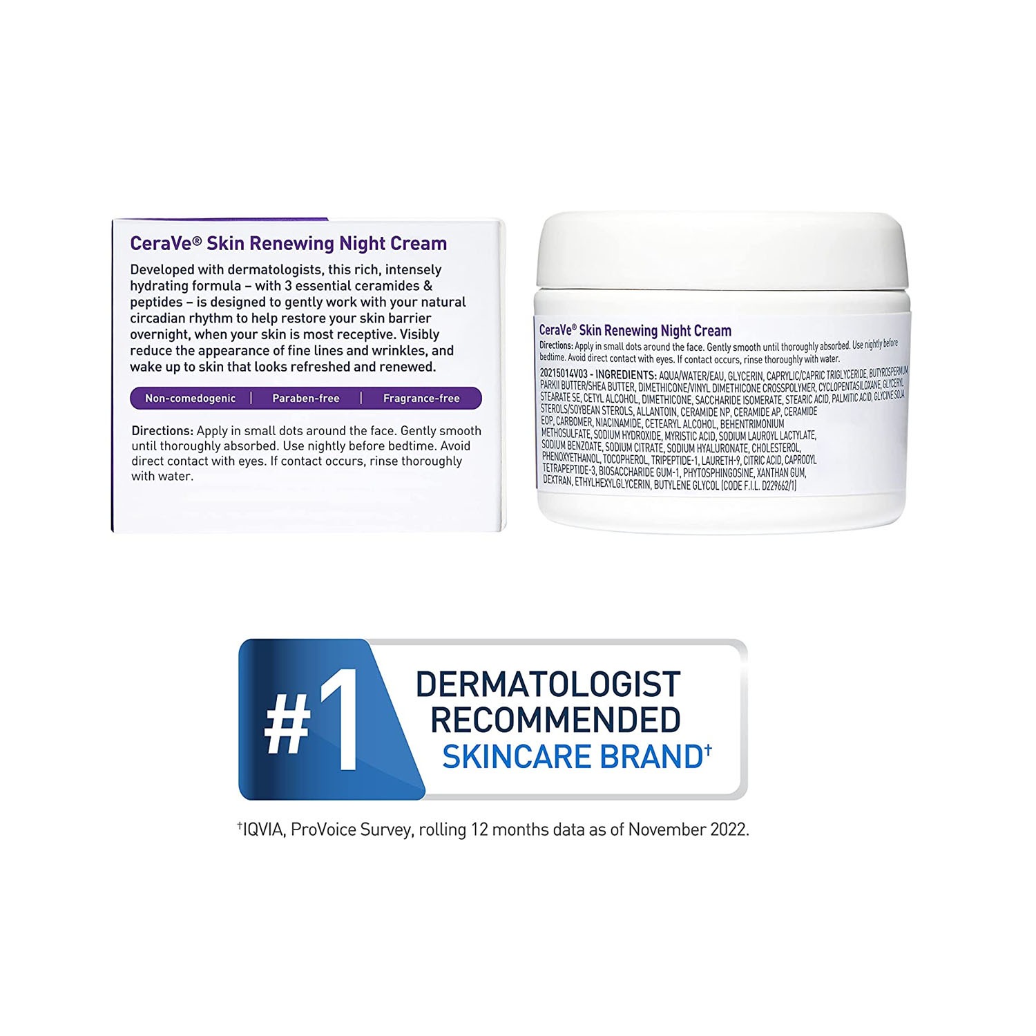 Cerave Skin Renewing Night Cream 48 g Cureka Online Health Care