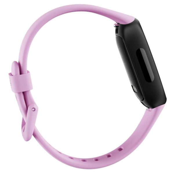 Fitbit Inspire 3 Health & Fitness Tracker (Lilac Bliss/Black) with 6