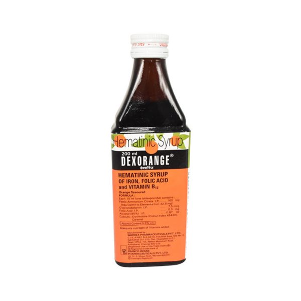 Dexorange Syrup 200ml Uses Side Effects Price  Dosage  PharmEasy