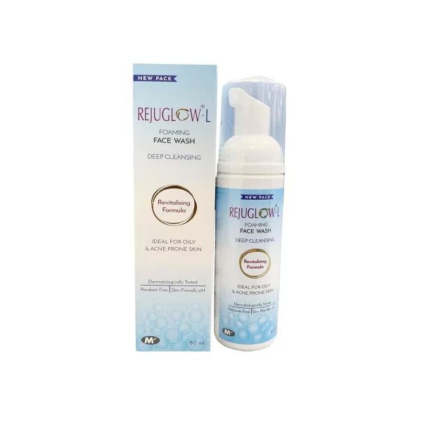 Rejuglow L Foaming Face Wash 80 ml Cureka Online Health Care