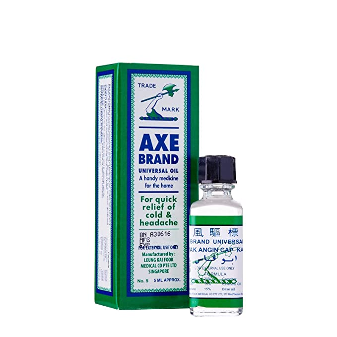 Axe Brand Universal Oil for Quick Relief of Cold & Headache, 5ml - Cureka -  Online Health Care Products Shop